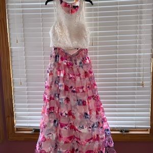 two piece evening gown new with tags